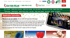 Desktop Screenshot of letstalkhealth.com